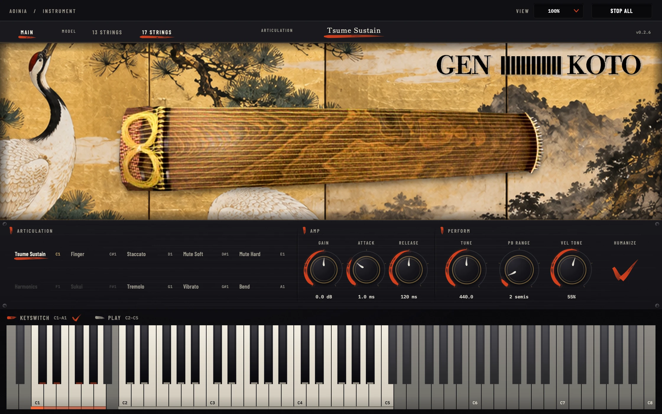 GEN lllllllllllll KOTO interface. Click to enlarge.